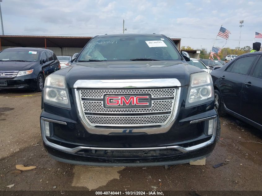 2017 GMC Terrain Denali VIN: 2GKFLVE34H6127004 Lot: 40740441