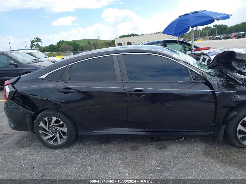 2018 Honda Civic Ex VIN: 2HGFC2F77JH591394 Lot: 40740462