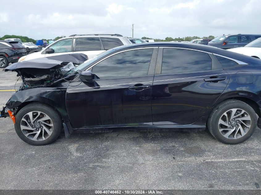 2018 Honda Civic Ex VIN: 2HGFC2F77JH591394 Lot: 40740462