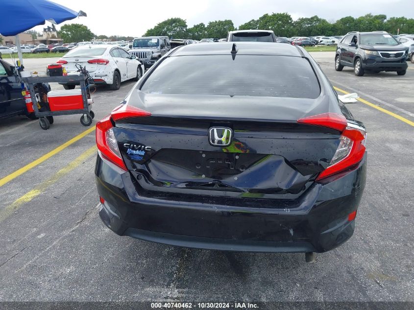 2018 Honda Civic Ex VIN: 2HGFC2F77JH591394 Lot: 40740462