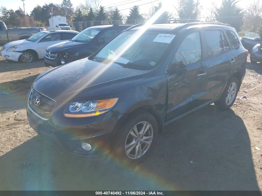 2010 Hyundai Santa Fe Limited V6 VIN: 5NMSK4AG9AH365929 Lot: 40740492