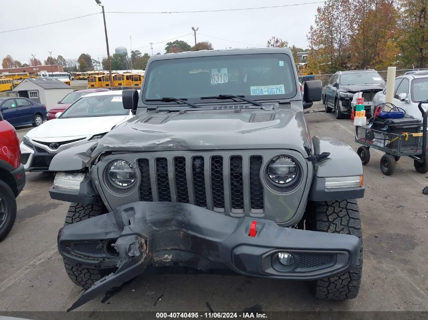 2021 Jeep Gladiator Rubicon 4X4 VIN: 1C6JJTBG3ML543173 Lot: 40740495