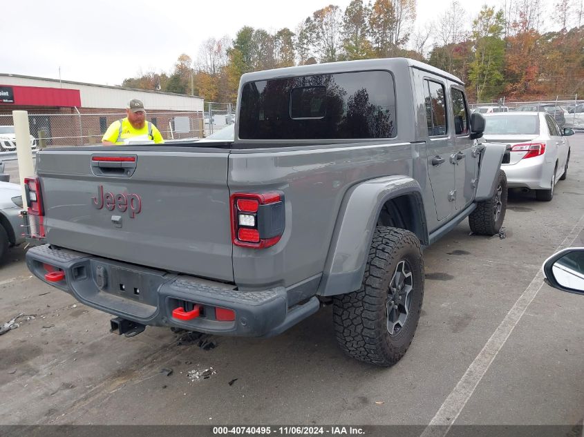 2021 Jeep Gladiator Rubicon 4X4 VIN: 1C6JJTBG3ML543173 Lot: 40740495