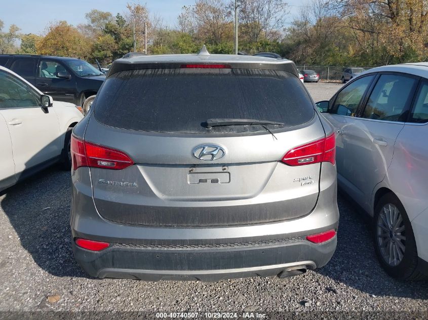 2014 Hyundai Santa Fe Sport 2.4L VIN: 5XYZUDLB9EG173632 Lot: 40740507