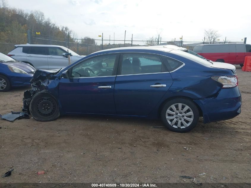 2019 Nissan Sentra S VIN: 3N1AB7AP5KY331543 Lot: 40740509