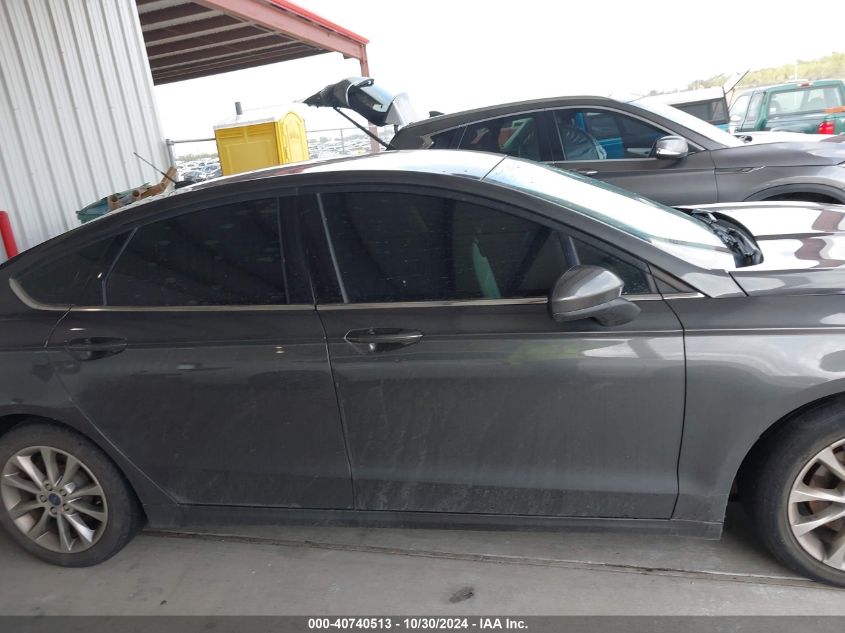 2017 Ford Fusion Se VIN: 3FA6P0H71HR144679 Lot: 40740513