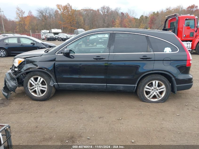 2010 Honda Cr-V Ex-L VIN: 5J6RE4H72AL054122 Lot: 40740514