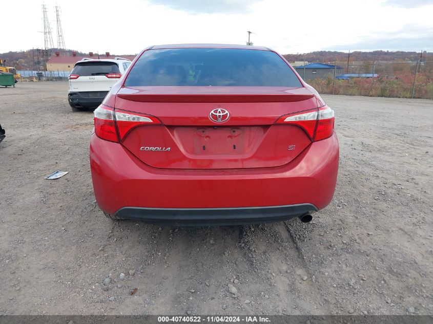 2014 Toyota Corolla S Plus VIN: 2T1BURHE0EC085386 Lot: 40740522