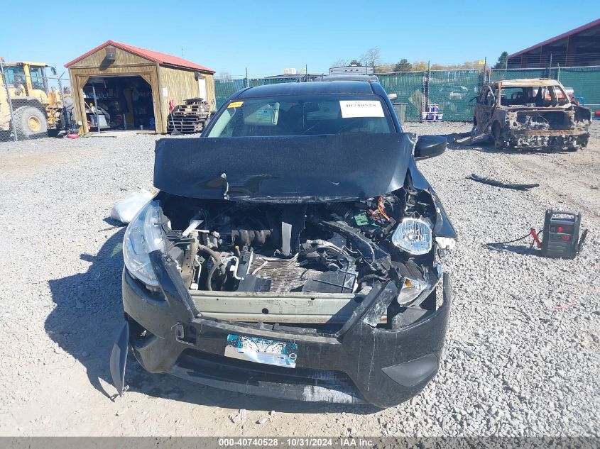 2018 Nissan Versa 1.6 S+ VIN: 3N1CN7APXJL828308 Lot: 40740528