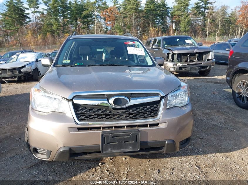 2016 Subaru Forester 2.5I Premium VIN: JF2SJADCXGH440188 Lot: 40740549