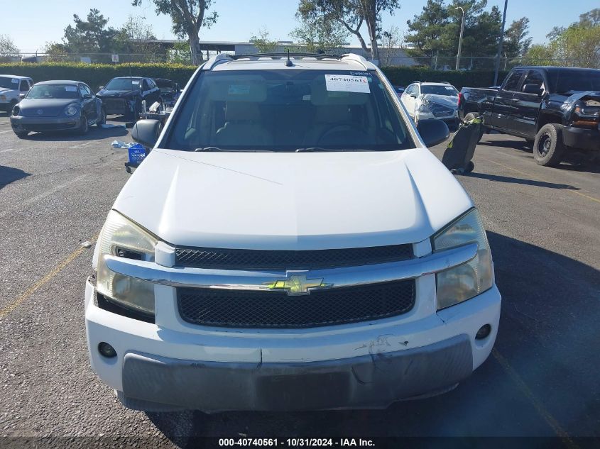 2005 Chevrolet Equinox Lt VIN: 2CNDL63F156172446 Lot: 40740561