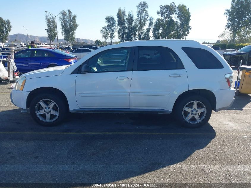 2005 Chevrolet Equinox Lt VIN: 2CNDL63F156172446 Lot: 40740561