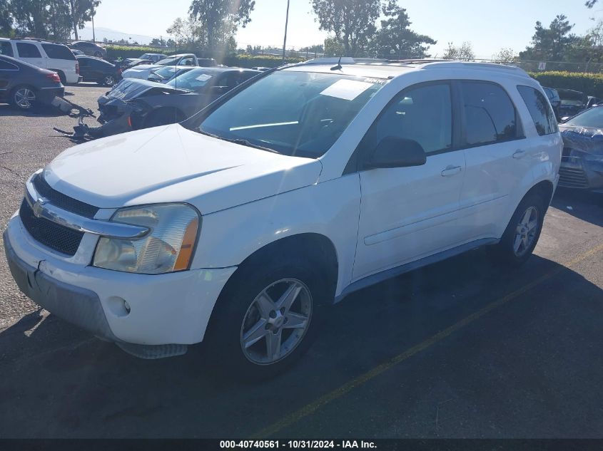 2005 Chevrolet Equinox Lt VIN: 2CNDL63F156172446 Lot: 40740561