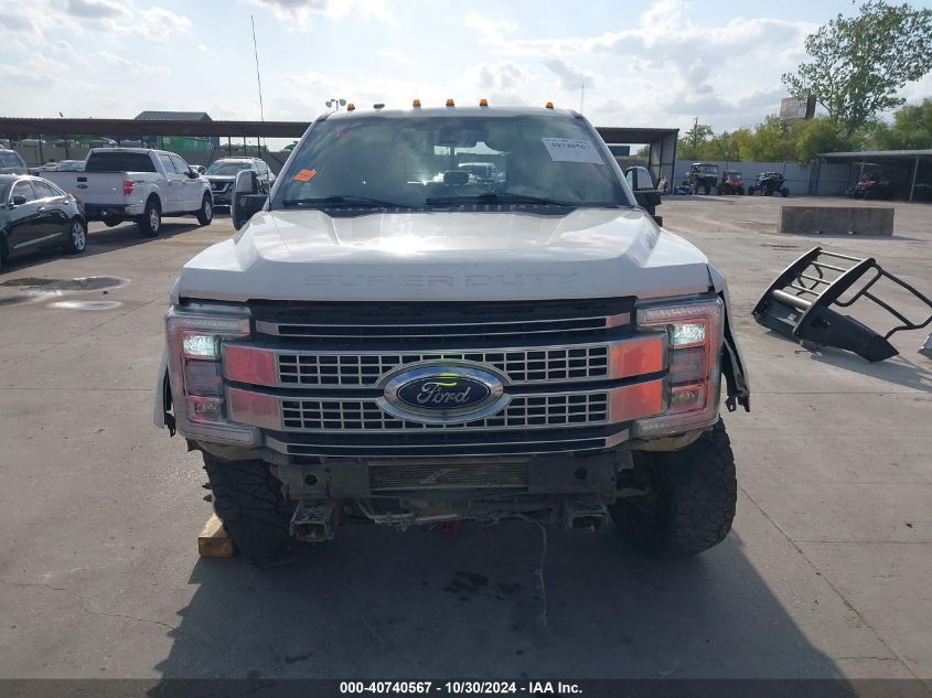 2018 Ford F-350 Platinum VIN: 1FT8W3DTXJED00477 Lot: 40740567