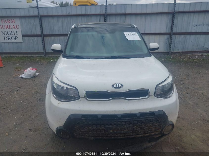 2016 Kia Soul + VIN: KNDJP3A53G7316585 Lot: 40740581