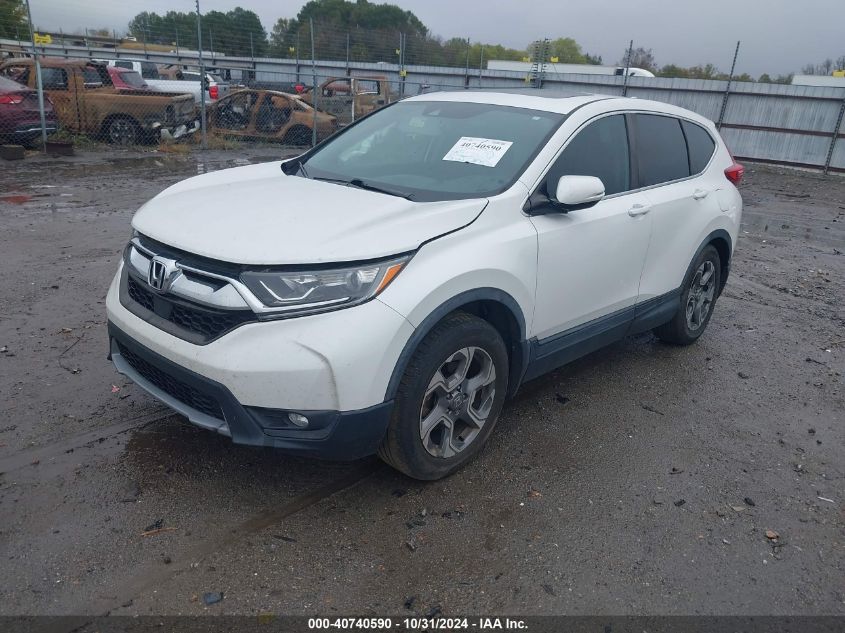 2019 Honda Cr-V Ex-L VIN: 5J6RW1H89KA034757 Lot: 40740590