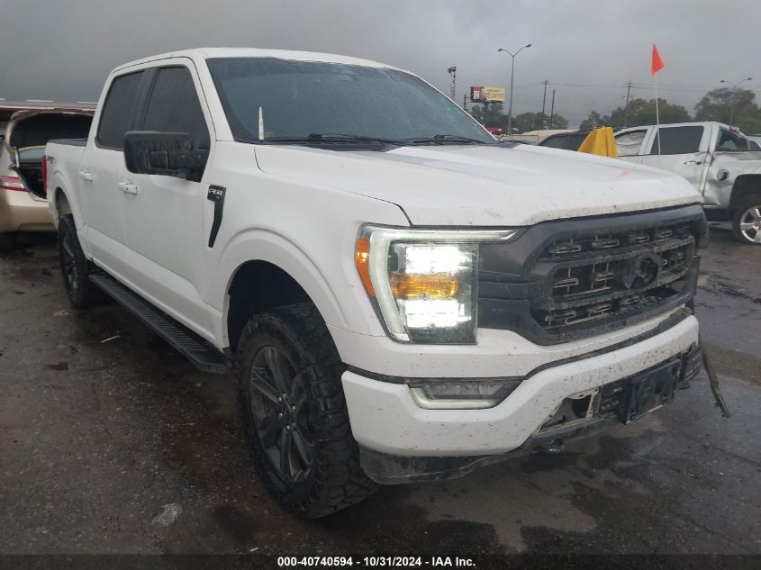 2022 Ford F-150 Xlt VIN: 1FTFW1E54NKE88237 Lot: 40740594