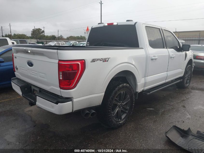 2022 Ford F-150 Xlt VIN: 1FTFW1E54NKE88237 Lot: 40740594