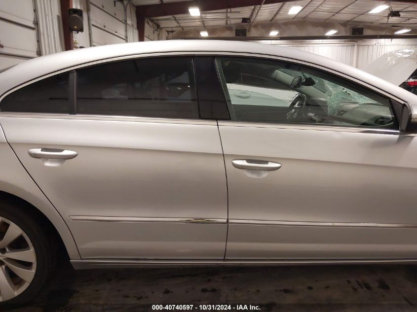 2010 Volkswagen Cc Sport VIN: WVWML9AN1AE516721 Lot: 40740597