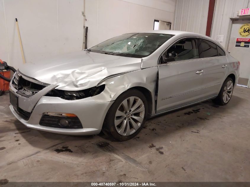 2010 Volkswagen Cc Sport VIN: WVWML9AN1AE516721 Lot: 40740597