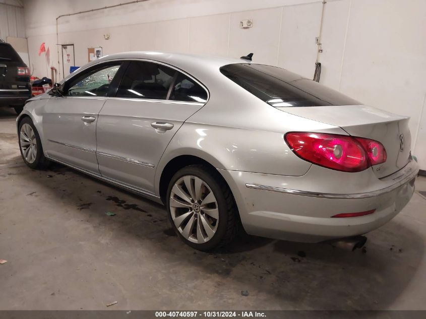 2010 Volkswagen Cc Sport VIN: WVWML9AN1AE516721 Lot: 40740597