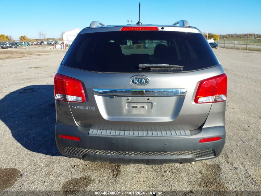 2013 Kia Sorento Lx VIN: 5XYKT3A64DG344306 Lot: 40740601