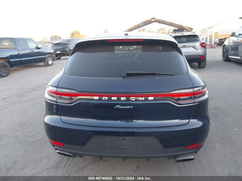 2021 Porsche Macan VIN: WP1AA2A59MLB15951 Lot: 40740602