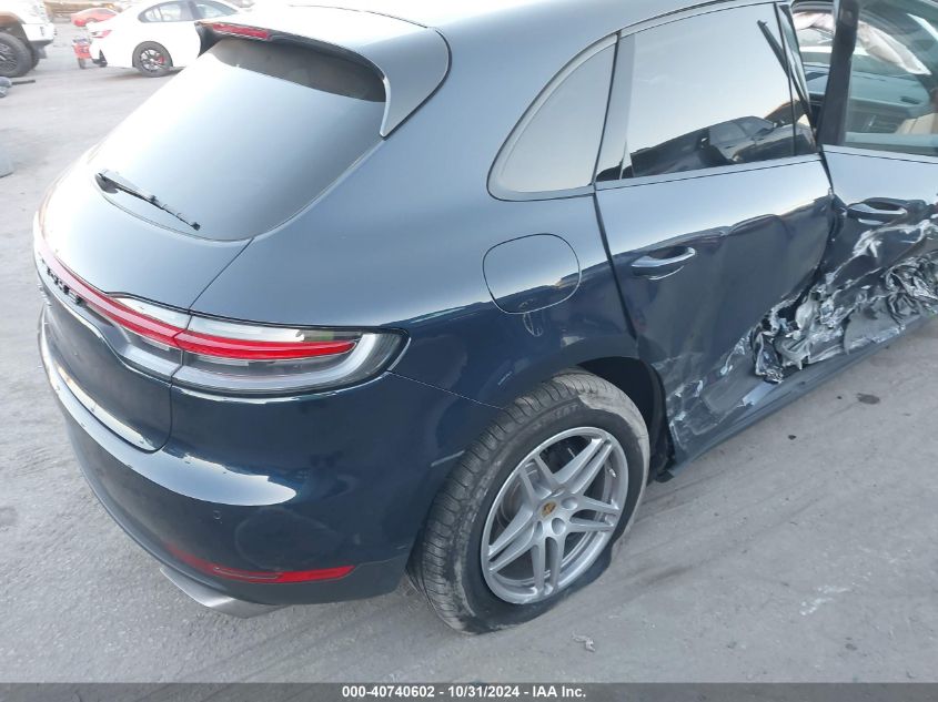 2021 Porsche Macan VIN: WP1AA2A59MLB15951 Lot: 40740602