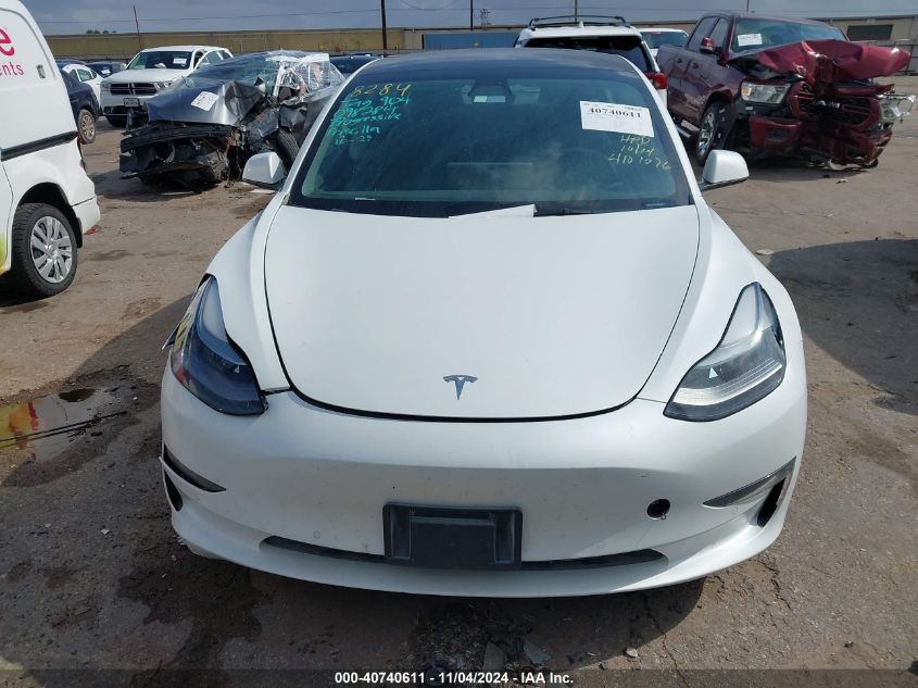 2021 Tesla Model 3 Standard Range Plus Rear-Wheel Drive VIN: 5YJ3E1EA4MF098284 Lot: 40740611