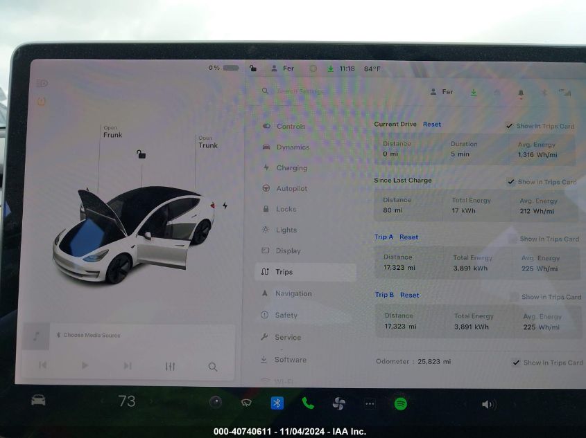 2021 Tesla Model 3 Standard Range Plus Rear-Wheel Drive VIN: 5YJ3E1EA4MF098284 Lot: 40740611