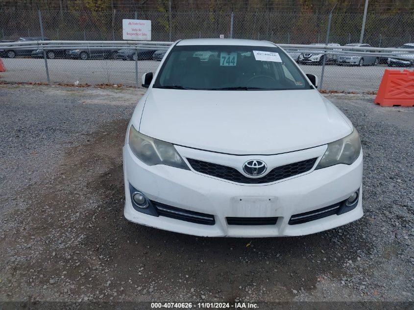 2013 Toyota Camry Se VIN: 4T1BF1FK4DU209290 Lot: 40740626