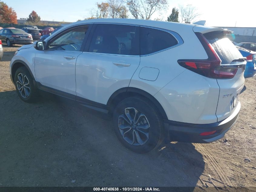 2021 Honda Cr-V Awd Ex VIN: 2HKRW2H50MH650215 Lot: 40740638