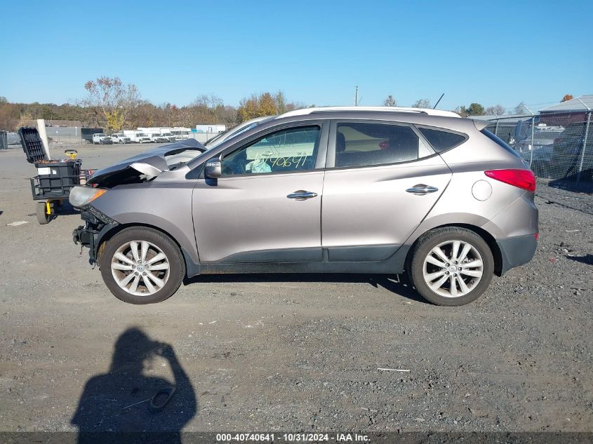 2012 Hyundai Tucson Limited VIN: KM8JUCAC0CU381893 Lot: 40740641