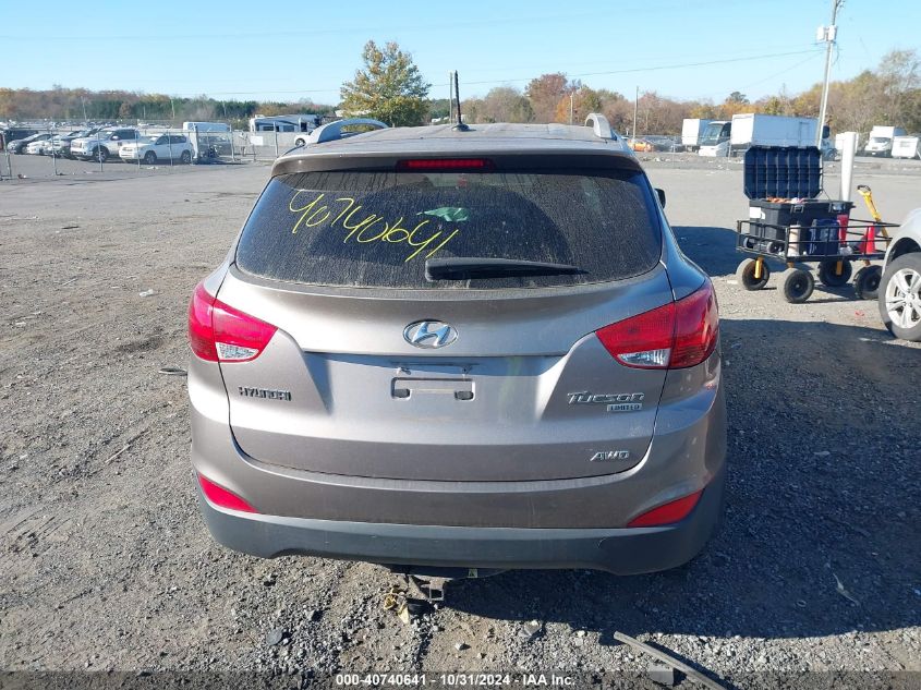 2012 Hyundai Tucson Limited VIN: KM8JUCAC0CU381893 Lot: 40740641