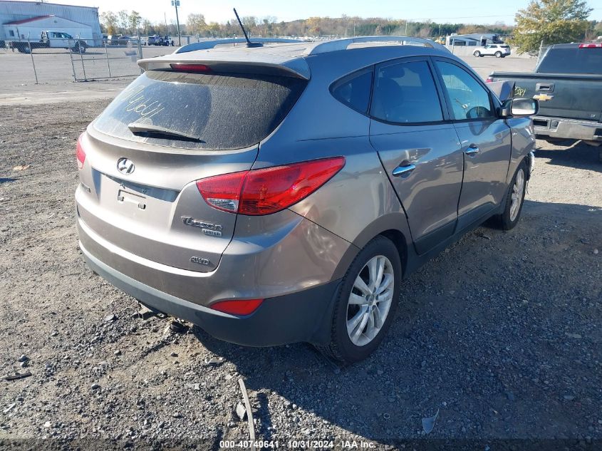 2012 Hyundai Tucson Limited VIN: KM8JUCAC0CU381893 Lot: 40740641