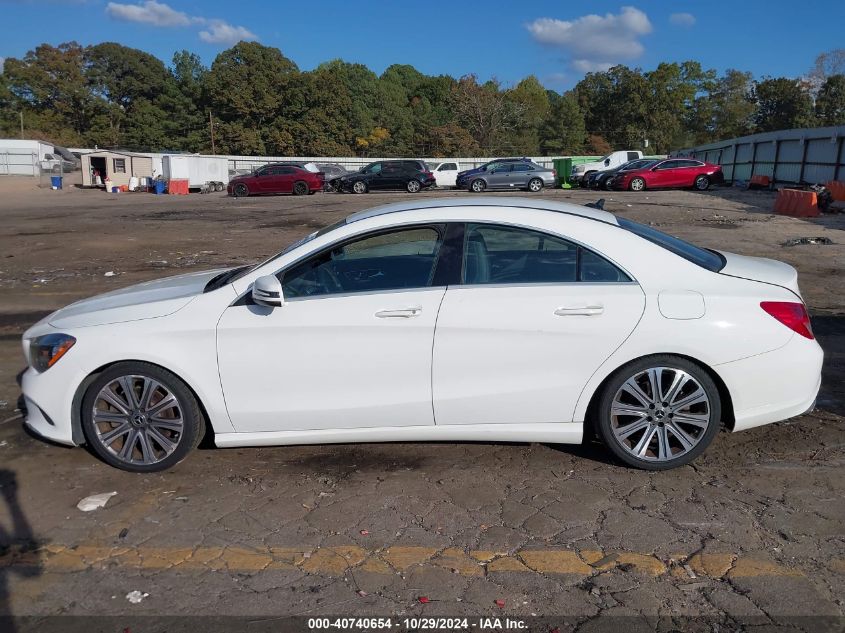 2018 Mercedes-Benz Cla 250 4Matic VIN: WDDSJ4GB7JN648983 Lot: 40740654