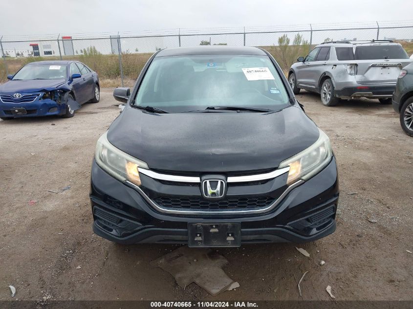 2016 Honda Cr-V Se VIN: 2HKRM3H41GH528048 Lot: 40740665