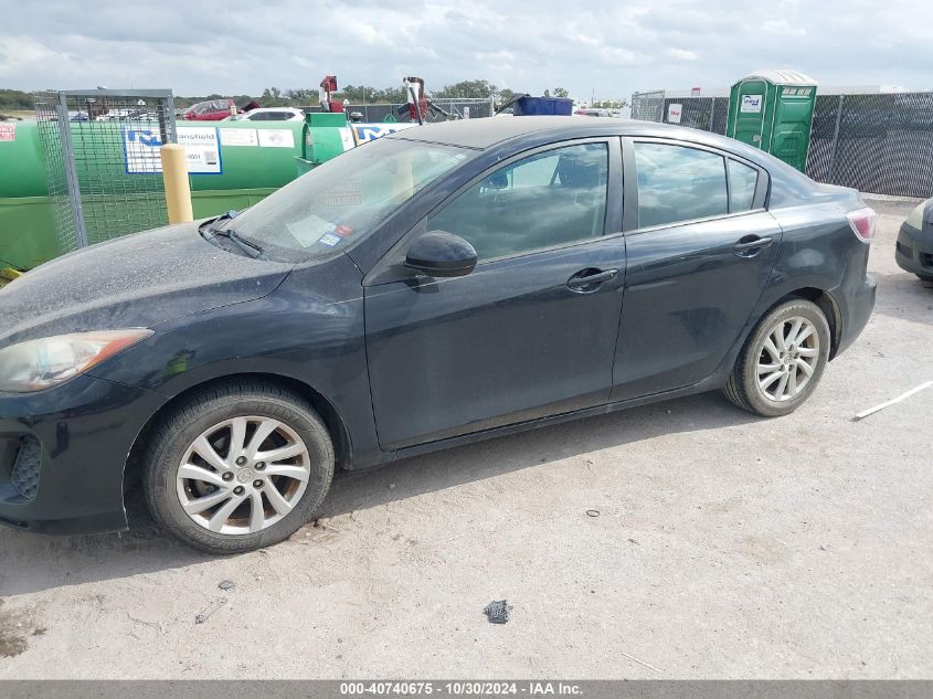 2012 Mazda Mazda3 I Touring VIN: JM1BL1V73C1592228 Lot: 40740675