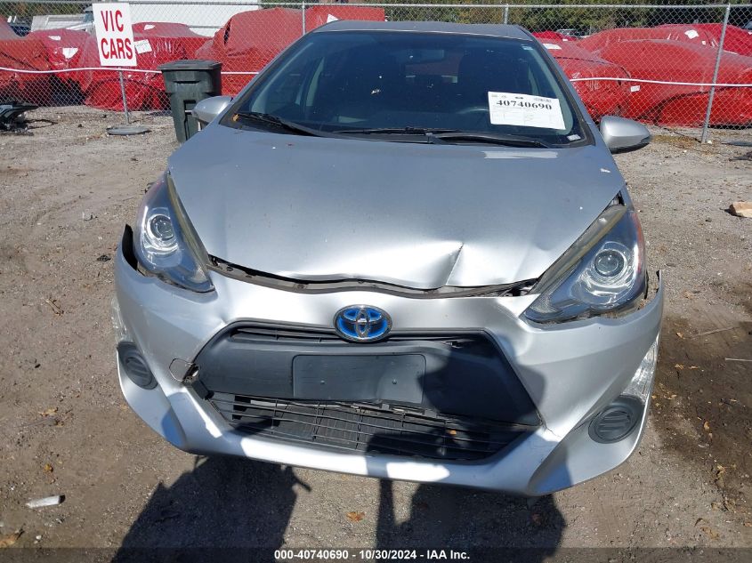 2015 Toyota Prius C One VIN: JTDKDTB31F1581453 Lot: 40740690