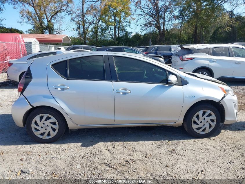 2015 Toyota Prius C One VIN: JTDKDTB31F1581453 Lot: 40740690