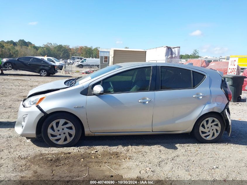 2015 Toyota Prius C One VIN: JTDKDTB31F1581453 Lot: 40740690