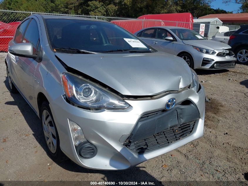 2015 Toyota Prius C One VIN: JTDKDTB31F1581453 Lot: 40740690