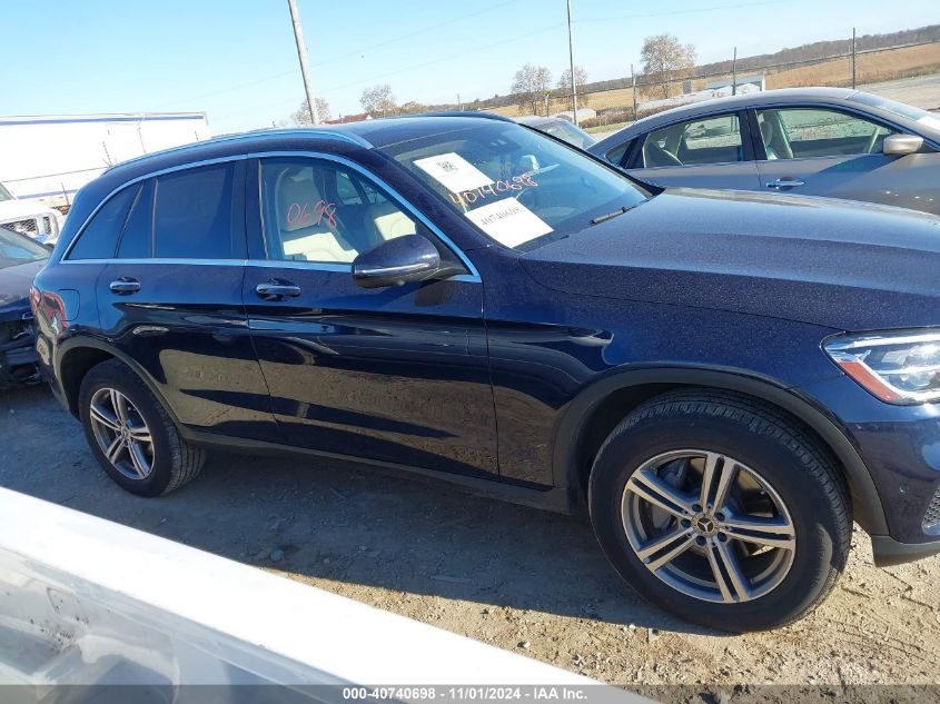 2022 Mercedes-Benz Glc 300 4Matic Suv VIN: W1N0G8EB1NG047856 Lot: 40740698