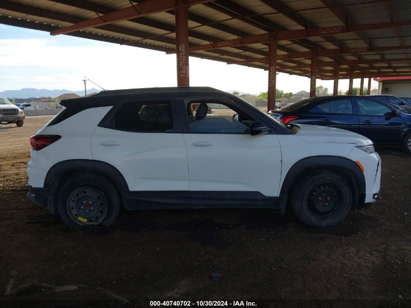 2021 Chevrolet Trailblazer Fwd Rs VIN: KL79MTSL9MB158607 Lot: 40740702