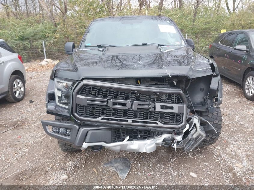 2017 Ford F-150 Raptor VIN: 1FTFW1RG5HFA83027 Lot: 40740704