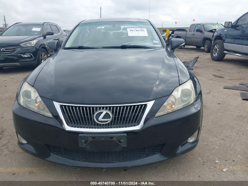 2010 Lexus Is 250 VIN: JTHBF5C22A5114053 Lot: 40740705