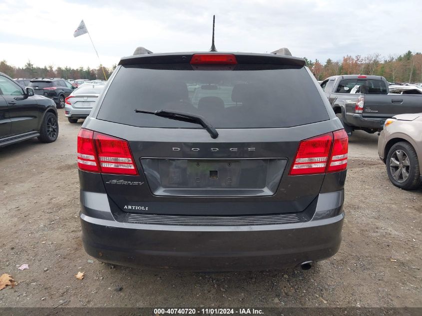 2018 Dodge Journey Se VIN: 3C4PDCAB6JT375528 Lot: 40740720