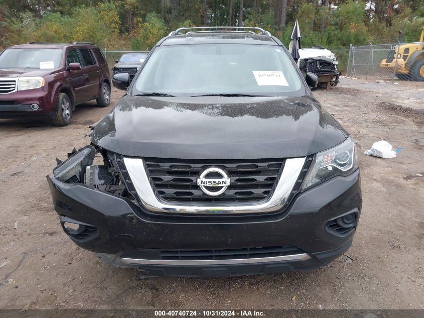 2018 Nissan Pathfinder S VIN: 5N1SR2MN1JC678146 Lot: 40740724