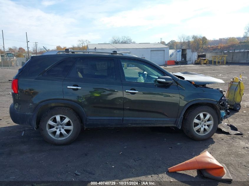 2013 Kia Sorento Lx VIN: 5XYKT4A64DG330587 Lot: 40740729