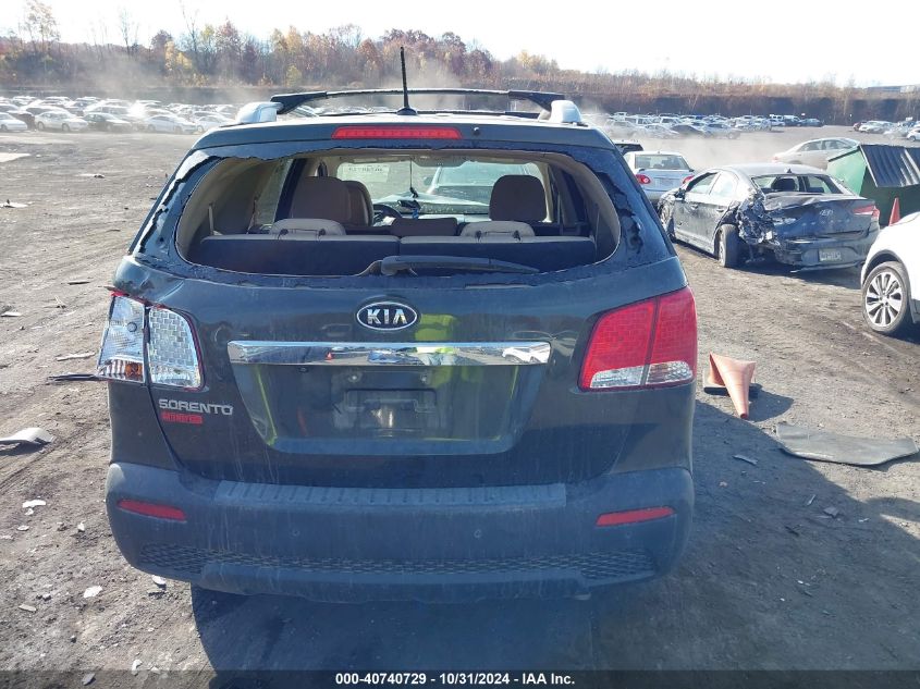 2013 Kia Sorento Lx VIN: 5XYKT4A64DG330587 Lot: 40740729